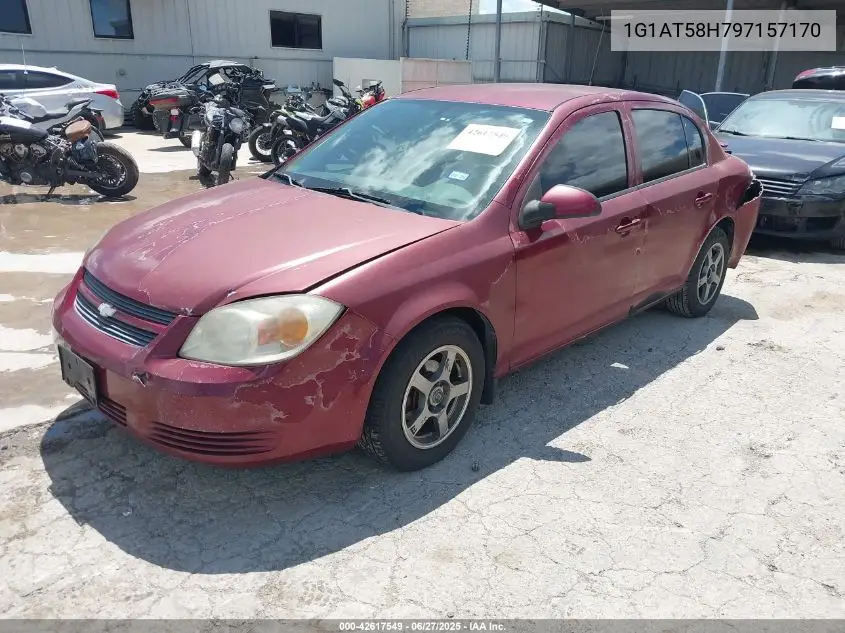 2009 Chevrolet Cobalt Lt VIN: 1G1AT58H797157170 Lot: 42617549
