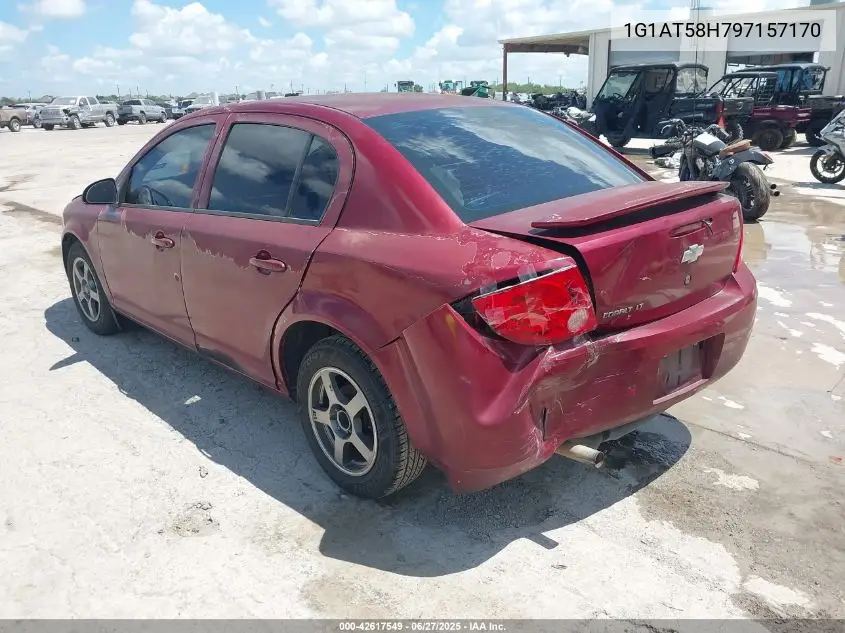 2009 Chevrolet Cobalt Lt VIN: 1G1AT58H797157170 Lot: 42617549