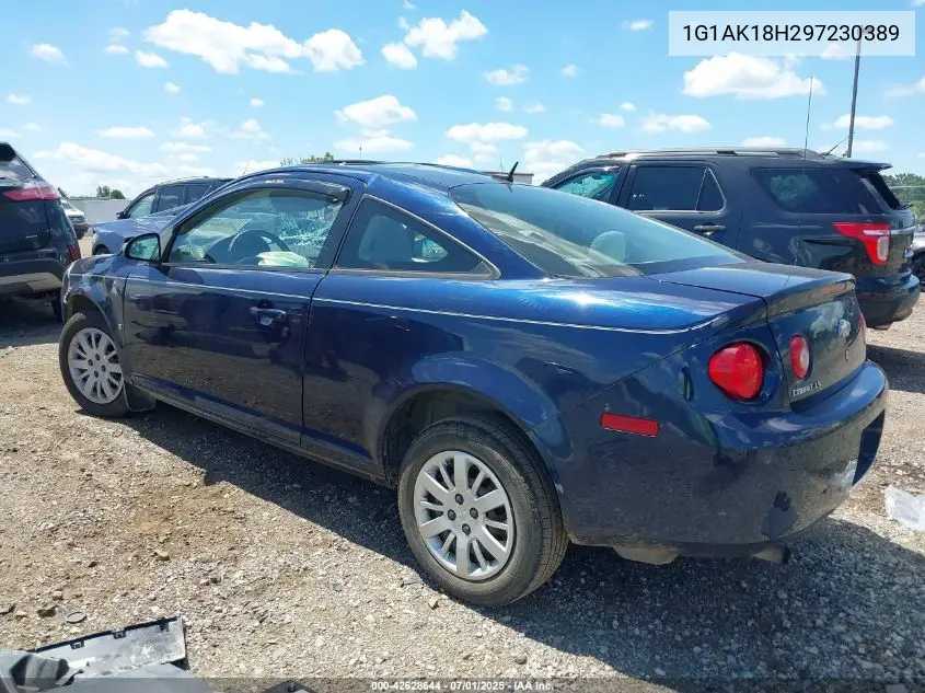 1g1ak18h297230389 1G1AK18H297230389 2009 Chevrolet Cobalt Ls