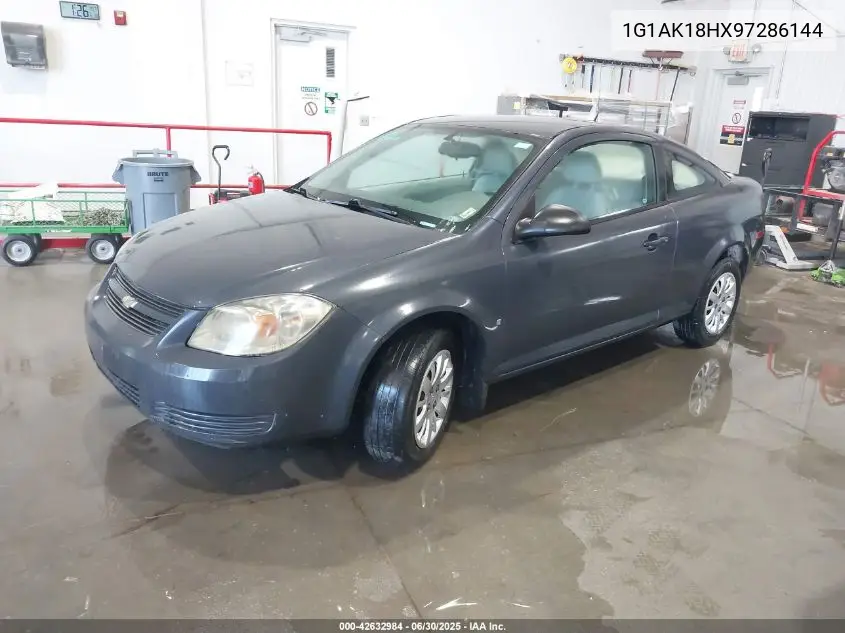 2009 Chevrolet Cobalt Ls VIN: 1G1AK18HX97286144 Lot: 42632984