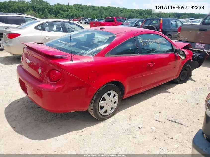 2009 Chevrolet Cobalt Lt VIN: 1G1AT18H697192338 Lot: 42650336