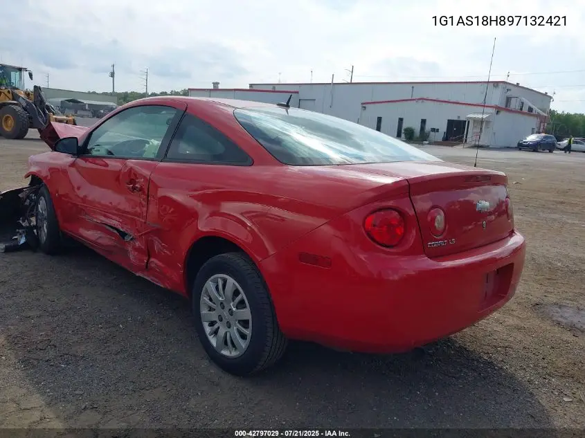 2009 Chevrolet Cobalt Ls VIN: 1G1AS18H897132421 Lot: 42797029