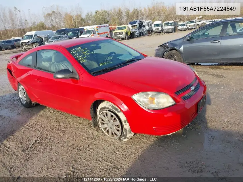 2010 Chevrolet Cobalt VIN: 1G1AB1F55A7224549 Lot: 12141209