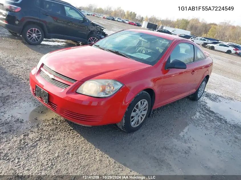 2010 Chevrolet Cobalt VIN: 1G1AB1F55A7224549 Lot: 12141209