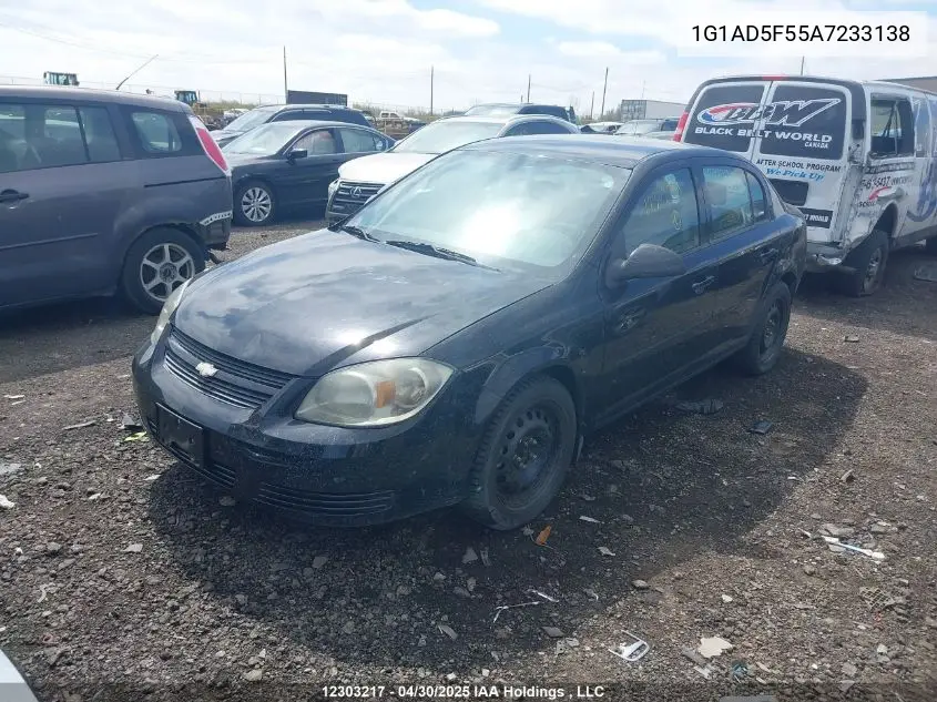 2010 Chevrolet Cobalt Lt VIN: 1G1AD5F55A7233138 Lot: 12303217