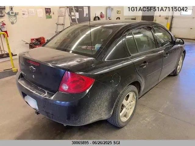 2010 Chevrolet Cobalt 1Lt VIN: 1G1AC5F51A7115042 Lot: 30065895