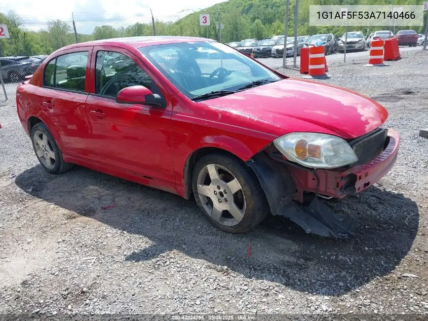2010 Chevrolet Cobalt Lt VIN: 1G1AF5F53A7140466 Lot: 42224796