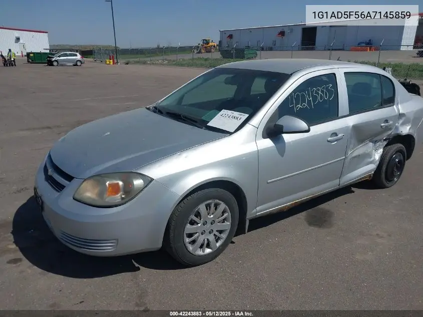2010 Chevrolet Cobalt Lt VIN: 1G1AD5F56A7145859 Lot: 42243883