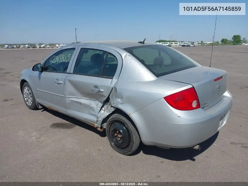 2010 Chevrolet Cobalt Lt VIN: 1G1AD5F56A7145859 Lot: 42243883