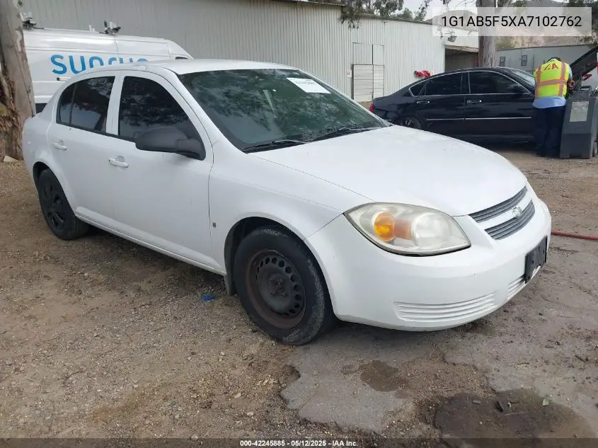 2010 Chevrolet Cobalt Ls VIN: 1G1AB5F5XA7102762 Lot: 42245885