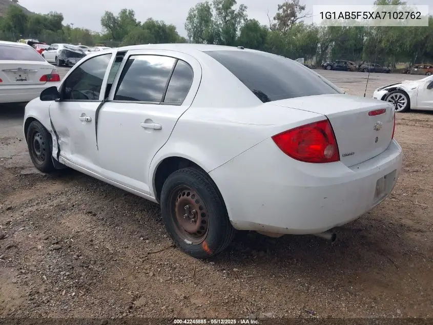 2010 Chevrolet Cobalt Ls VIN: 1G1AB5F5XA7102762 Lot: 42245885