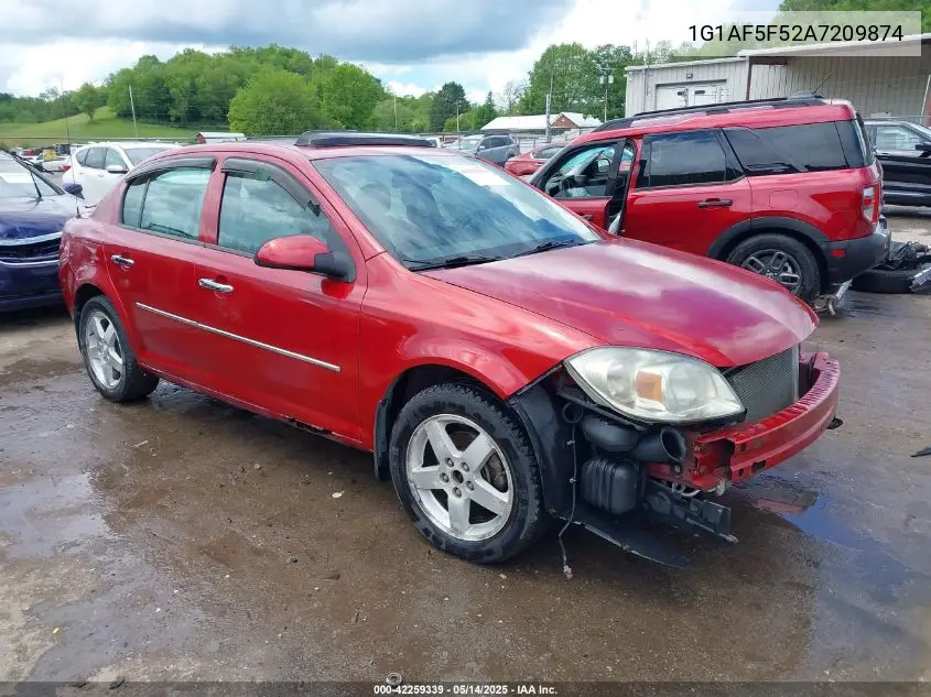 2010 Chevrolet Cobalt Lt VIN: 1G1AF5F52A7209874 Lot: 42259339