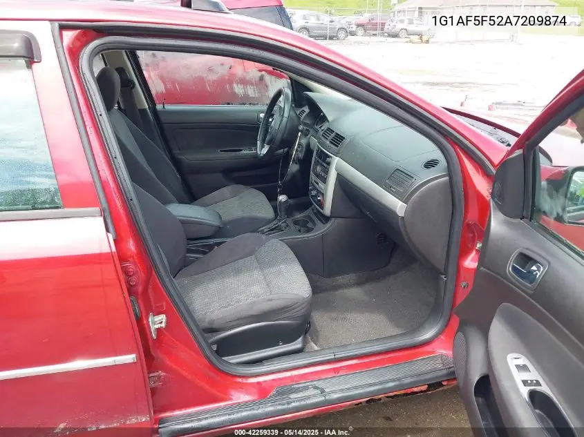 2010 Chevrolet Cobalt Lt VIN: 1G1AF5F52A7209874 Lot: 42259339