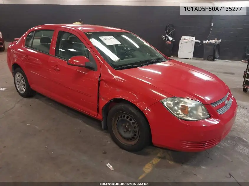 2010 Chevrolet Cobalt Lt VIN: 1G1AD5F50A7135277 Lot: 42263940
