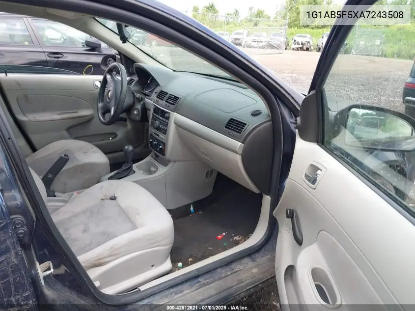 2010 Chevrolet Cobalt Ls VIN: 1G1AB5F5XA7243508 Lot: 42612621