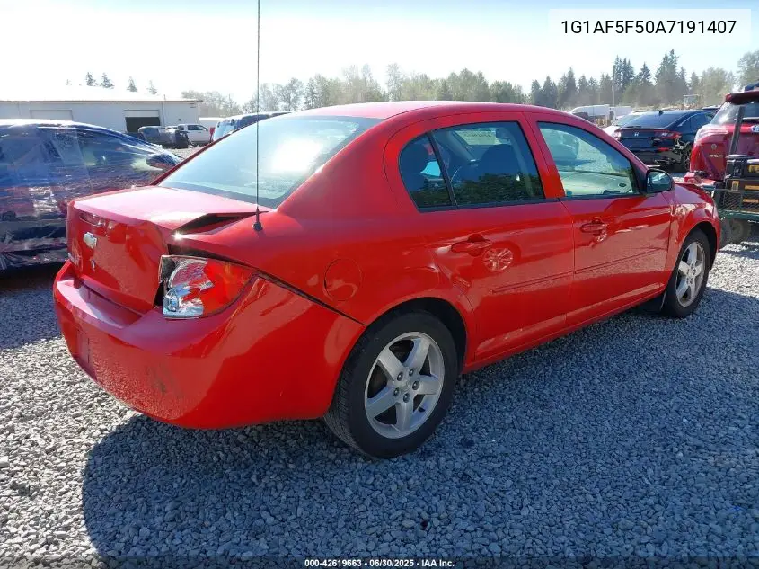 1g1af5f50a7191407 1G1AF5F50A7191407 2010 Chevrolet Cobalt Lt