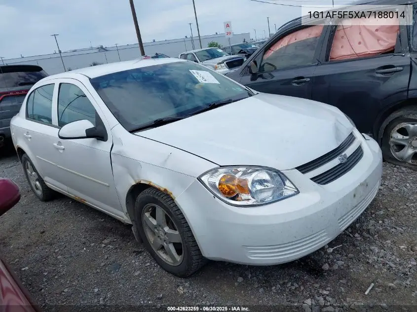 2010 Chevrolet Cobalt Lt VIN: 1G1AF5F5XA7188014 Lot: 42623259