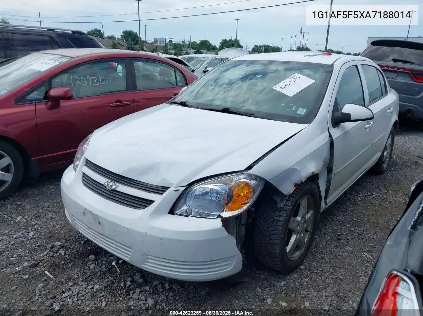 2010 Chevrolet Cobalt Lt VIN: 1G1AF5F5XA7188014 Lot: 42623259