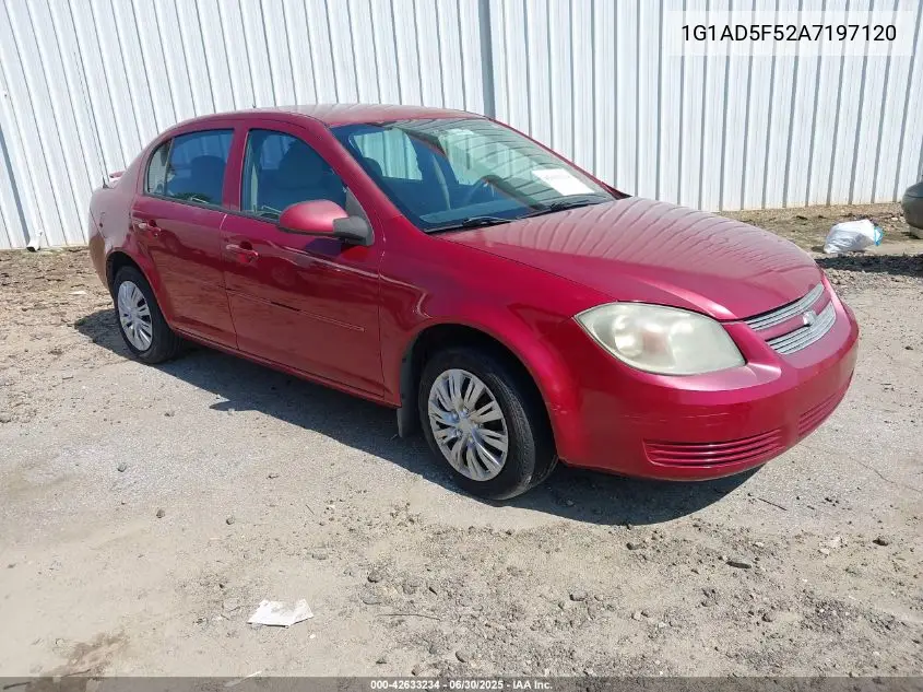 2010 Chevrolet Cobalt Lt VIN: 1G1AD5F52A7197120 Lot: 42633234