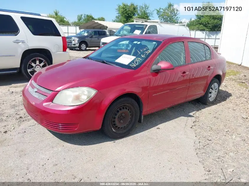 2010 Chevrolet Cobalt Lt VIN: 1G1AD5F52A7197120 Lot: 42633234