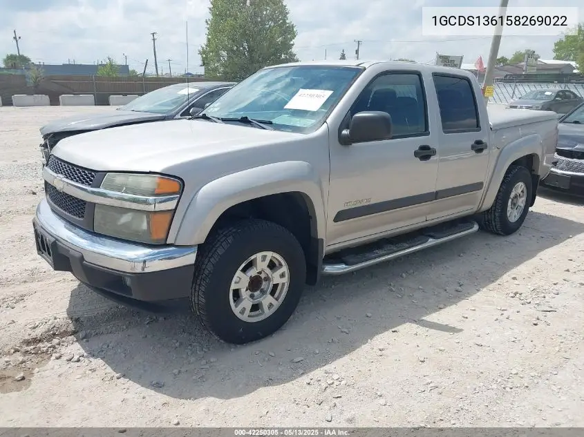 2005 Chevrolet Colorado Ls VIN: 1GCDS136158269022 Lot: 42250305