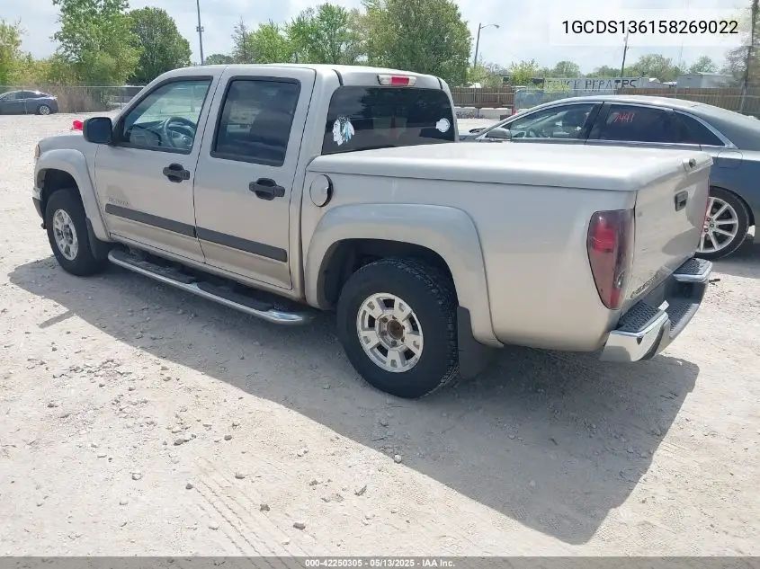 2005 Chevrolet Colorado Ls VIN: 1GCDS136158269022 Lot: 42250305