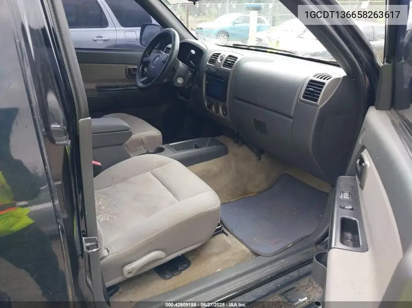 2005 Chevrolet Colorado Ls VIN: 1GCDT136658263617 Lot: 42609186