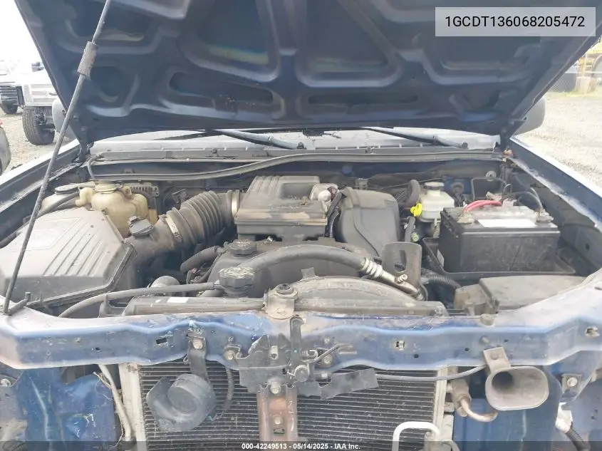 1gcdt136068205472 1GCDT136068205472 2006 Chevrolet Colorado Lt