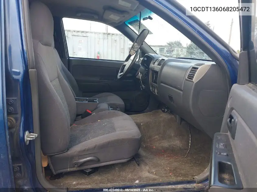 1gcdt136068205472 1GCDT136068205472 2006 Chevrolet Colorado Lt