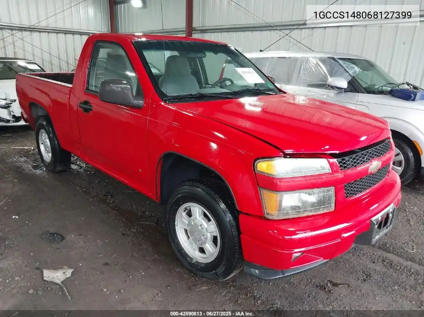 2006 Chevrolet Colorado Ls VIN: 1GCCS148068127399 Lot: 42590813
