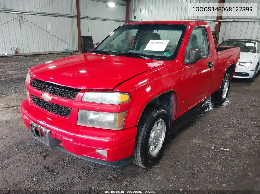 2006 Chevrolet Colorado Ls VIN: 1GCCS148068127399 Lot: 42590813