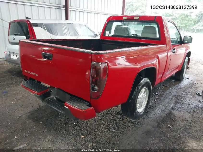 2006 Chevrolet Colorado Ls VIN: 1GCCS148068127399 Lot: 42590813