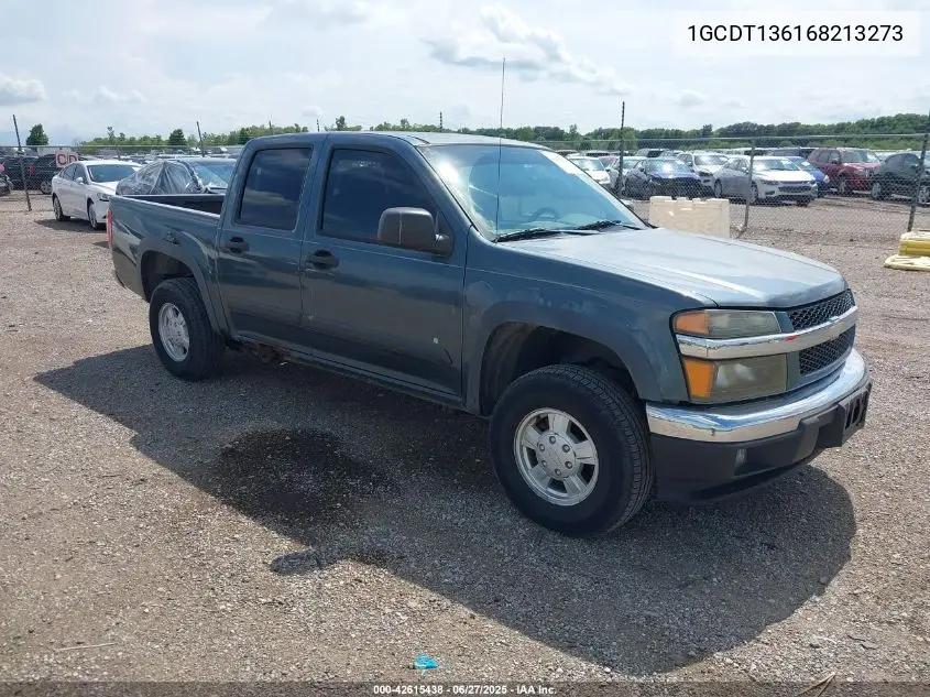2006 Chevrolet Colorado Lt VIN: 1GCDT136168213273 Lot: 42615438