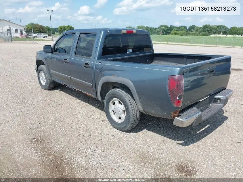 2006 Chevrolet Colorado Lt VIN: 1GCDT136168213273 Lot: 42615438