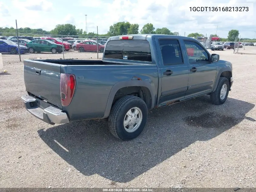 2006 Chevrolet Colorado Lt VIN: 1GCDT136168213273 Lot: 42615438