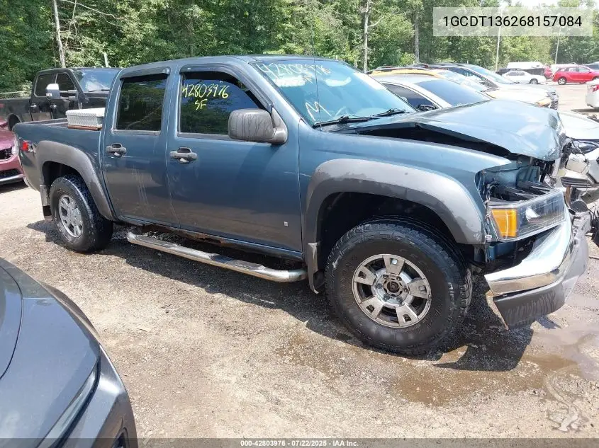 2006 Chevrolet Colorado Lt VIN: 1GCDT136268157084 Lot: 42803976