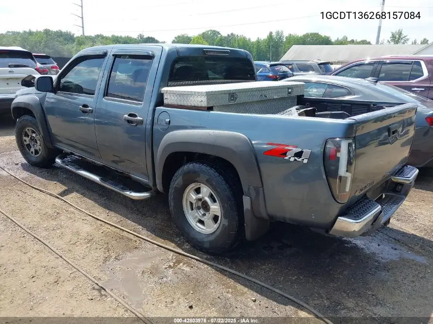 2006 Chevrolet Colorado Lt VIN: 1GCDT136268157084 Lot: 42803976