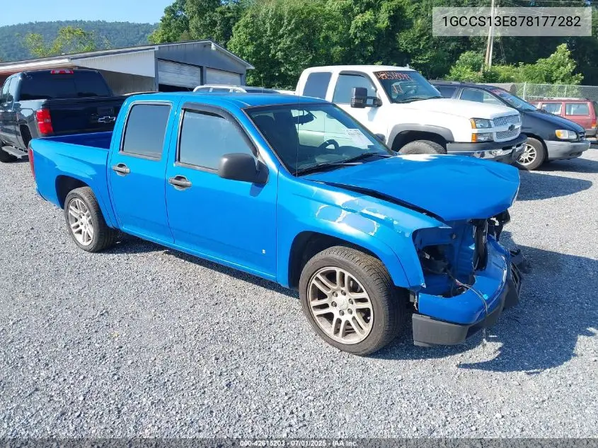 2007 Chevrolet Colorado Lt VIN: 1GCCS13E878177282 Lot: 42615203