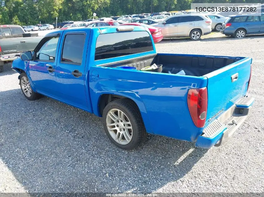 2007 Chevrolet Colorado Lt VIN: 1GCCS13E878177282 Lot: 42615203