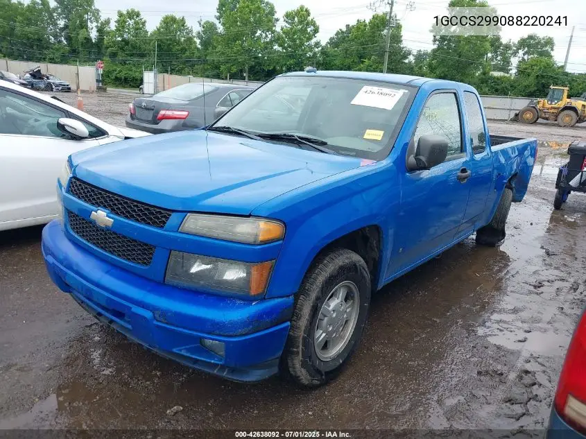 2008 Chevrolet Colorado Ls VIN: 1GCCS299088220241 Lot: 42638092