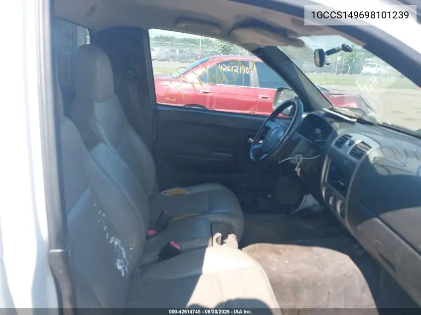 2009 Chevrolet Colorado Work Truck VIN: 1GCCS149698101239 Lot: 42614745