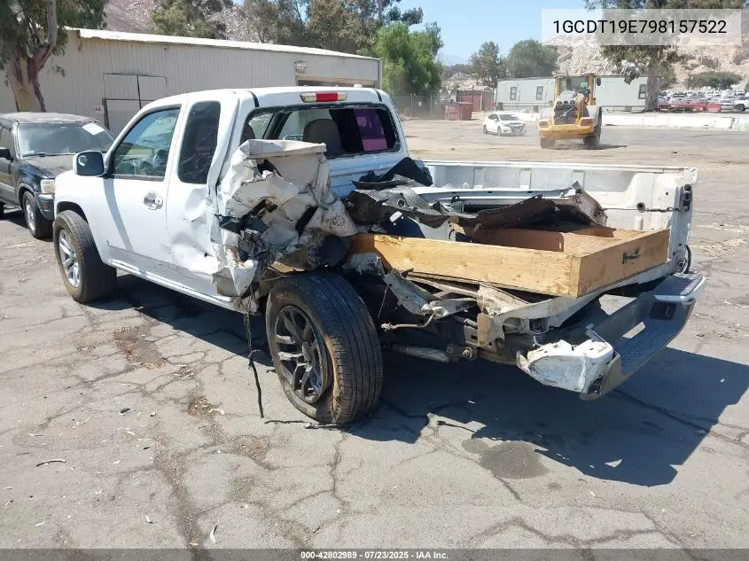 2009 Chevrolet Colorado Work Truck VIN: 1GCDT19E798157522 Lot: 42802989