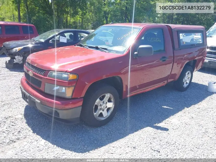 2010 Chevrolet Colorado Lt VIN: 1GCCSCDE1A8132279 Lot: 42822826