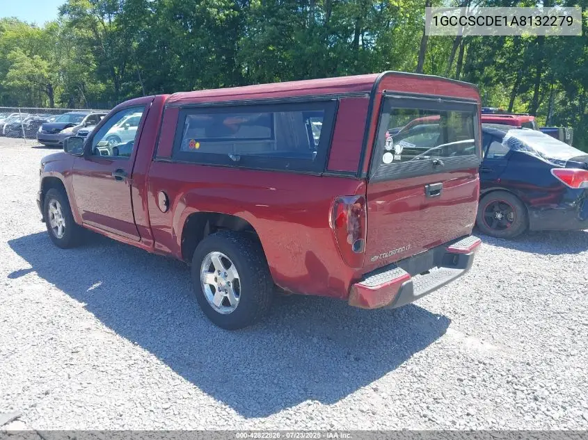 2010 Chevrolet Colorado Lt VIN: 1GCCSCDE1A8132279 Lot: 42822826
