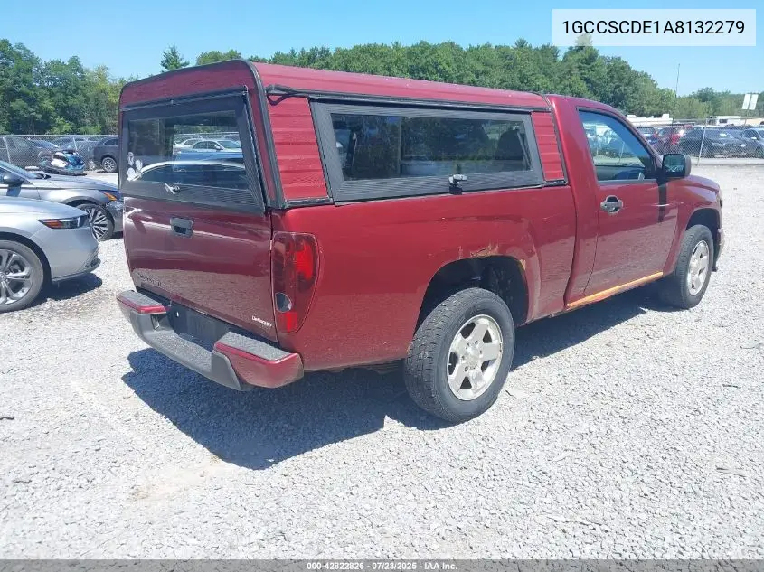 2010 Chevrolet Colorado Lt VIN: 1GCCSCDE1A8132279 Lot: 42822826
