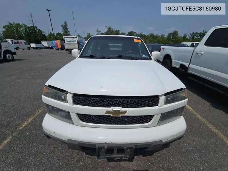2012 Chevrolet Colorado Lt VIN: 1GCJTCFE5C8160980 Lot: 42624643
