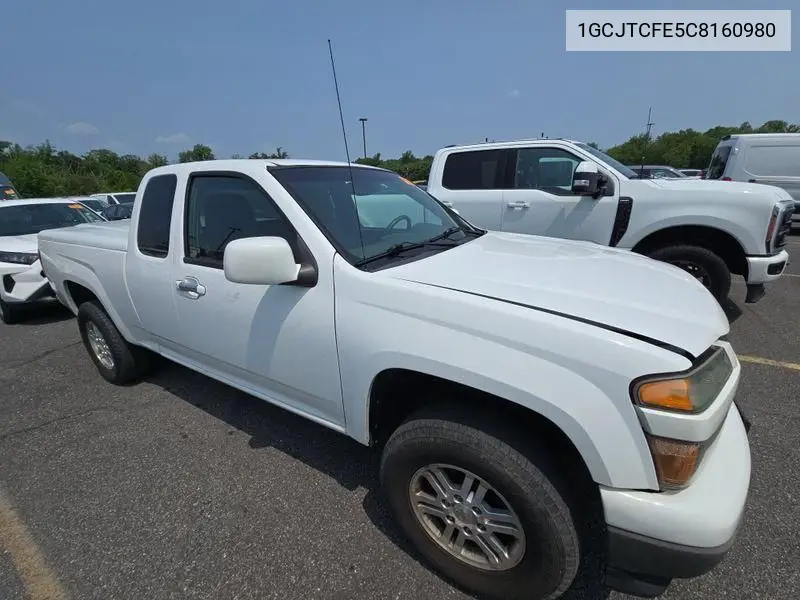 2012 Chevrolet Colorado Lt VIN: 1GCJTCFE5C8160980 Lot: 42624643