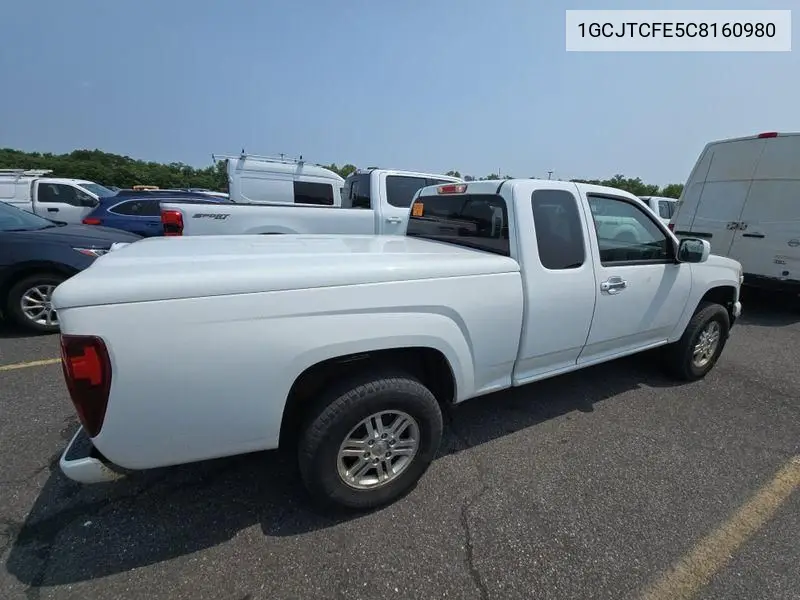 2012 Chevrolet Colorado Lt VIN: 1GCJTCFE5C8160980 Lot: 42624643
