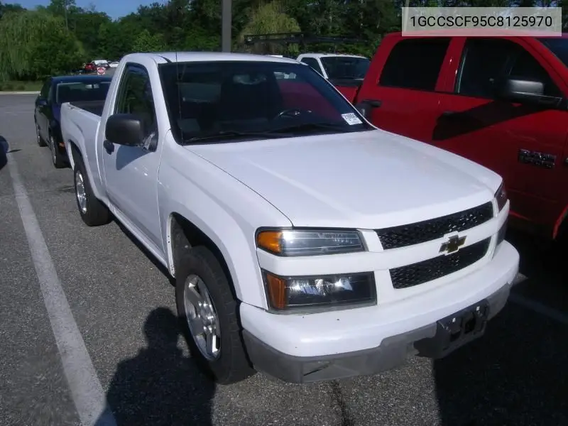 2012 Chevrolet Colorado Lt VIN: 1GCCSCF95C8125970 Lot: 42628586