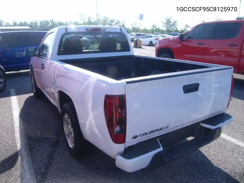 2012 Chevrolet Colorado Lt VIN: 1GCCSCF95C8125970 Lot: 42628586